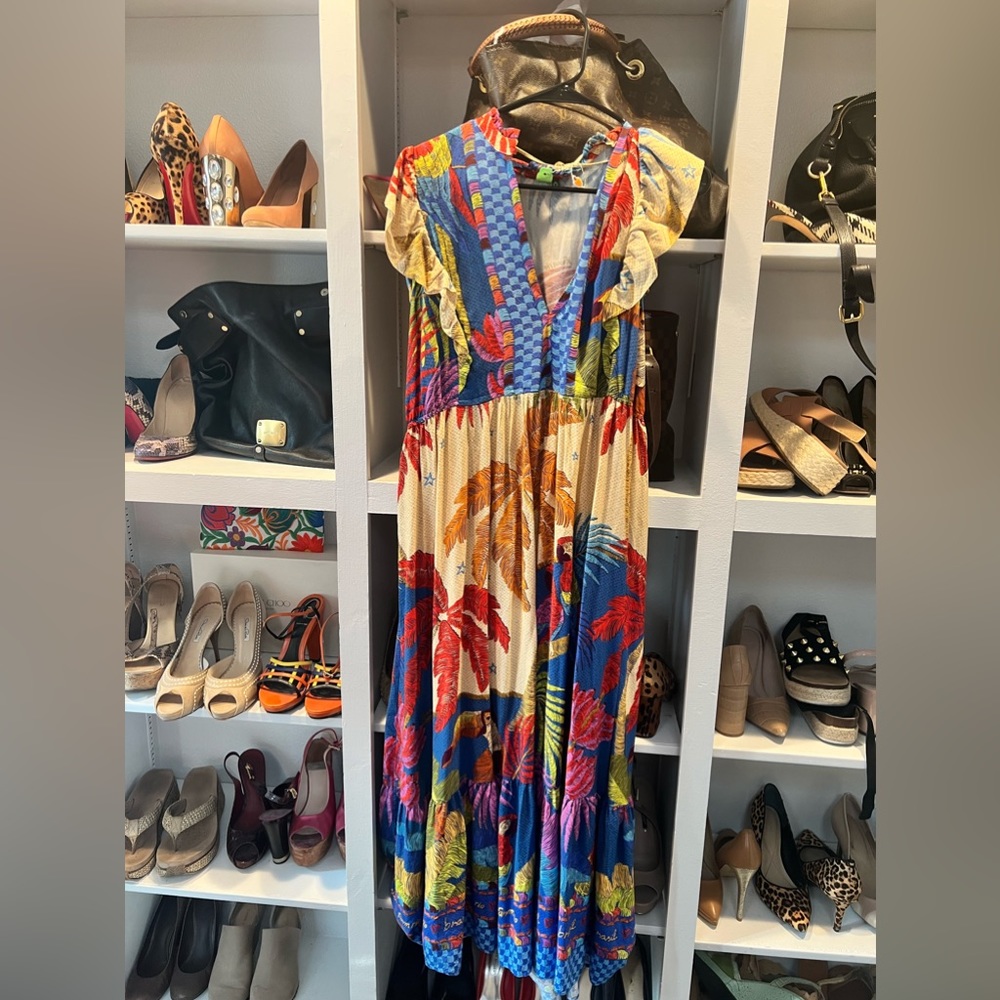 Farm Rio maxi dress large